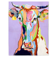 Daisy with Six Flies Tea towel