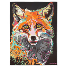 Fox Tea towel