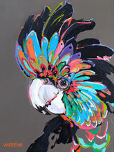 Black Cockatoo on Putty – Original
