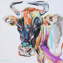 Cow with Grey Mask – Original