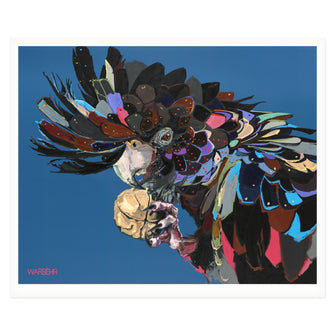 Black Cockatoo at Dusk, Fine Art Print