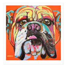Bulldog, Fine Art Print