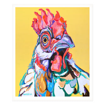 Molly the Chicken, Fine Art Print